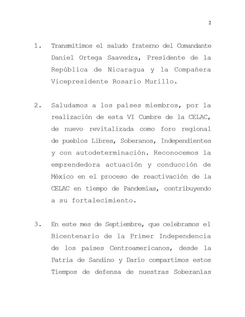 mensaje-nicaragua-en-celac
